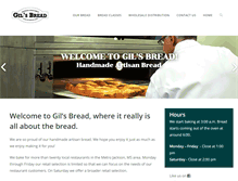 Tablet Screenshot of gilsbread.com